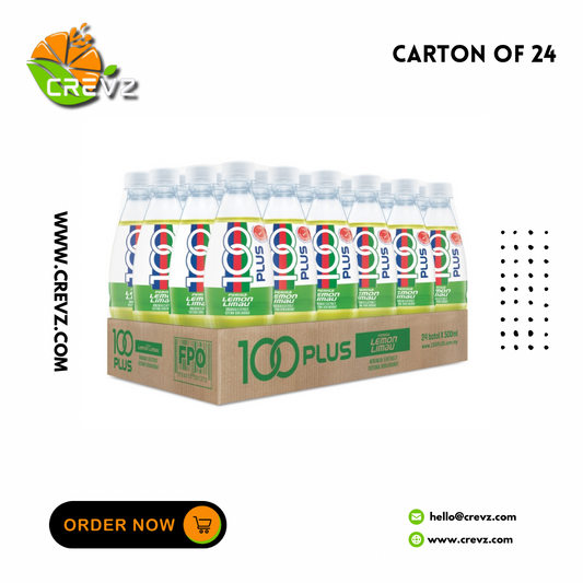 100 PLUS Lemon Lime (500ml x 24)