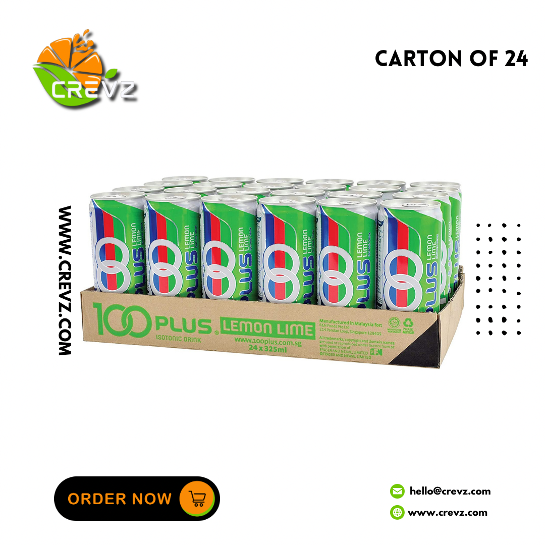 100 PLUS Lemon Lime (325 ml x 24)