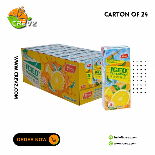 Yeo's Iced Lemon Tea Packet (6s x 4 x 250ml)