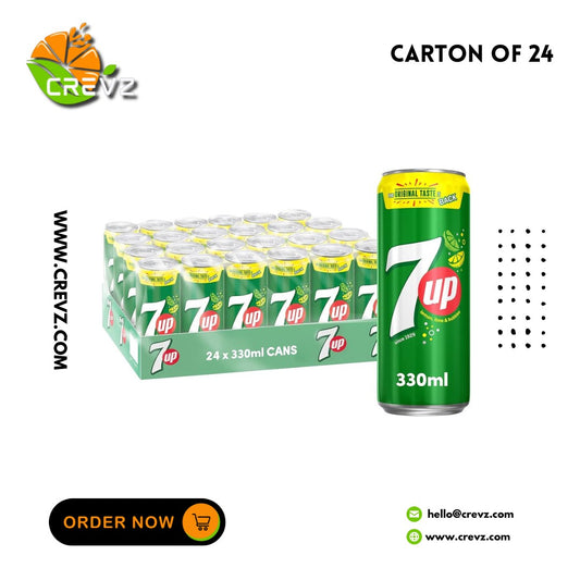 7-Up Can (330ml x 24)