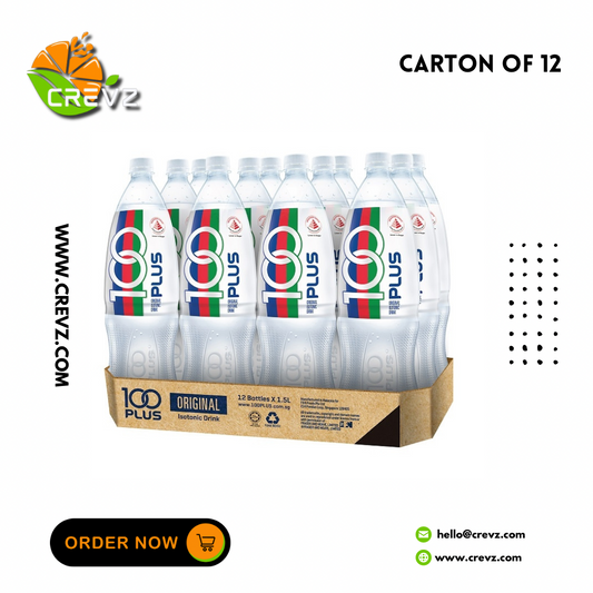 100 Plus Bottle Original (1.5L x 12)