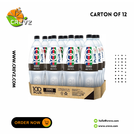 100 Plus Zero Bottle (1.5L x 12)