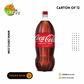 Coca Cola Original Taste Less Sugar Bottle (1.5L x 12)