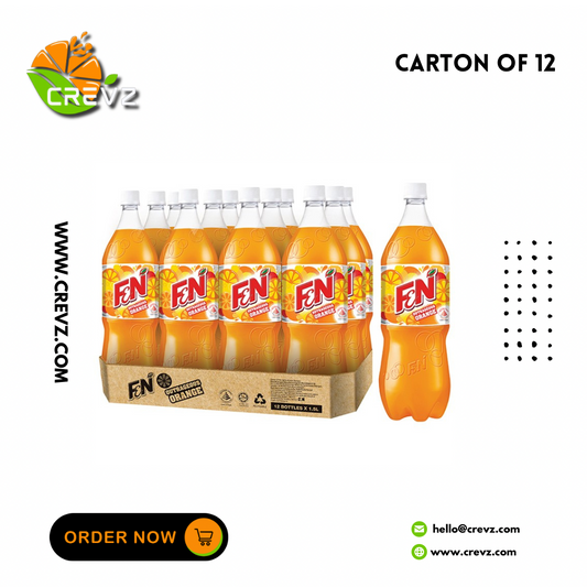 F&N Orange Bottle (1.5L x 12)