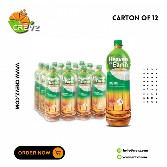 Heaven & Earth Green Tea Bottle (1.5L x 12)