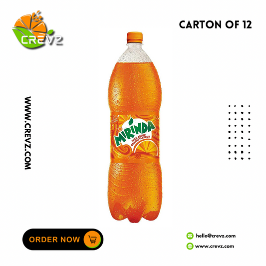 Mirinda Orange Bottle (1.5L x 12)