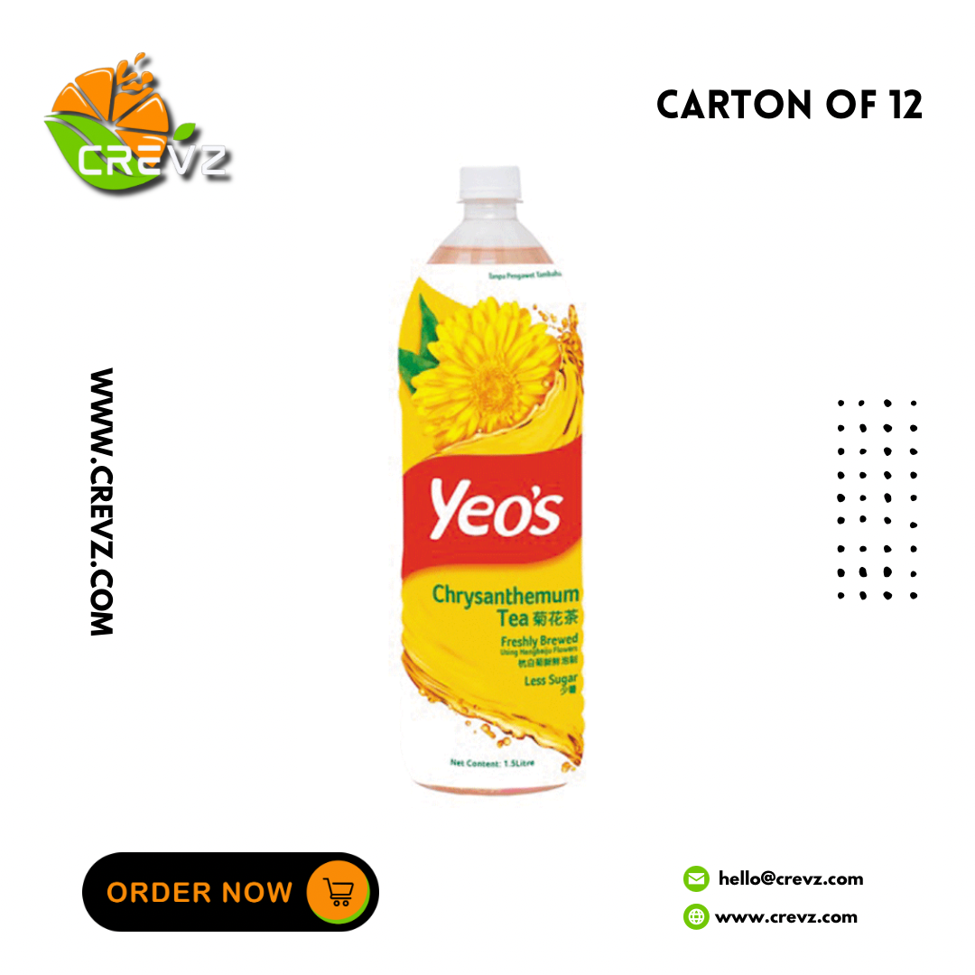 Yeo's Chrysanthemum Tea Bottle (1.5L x 12)