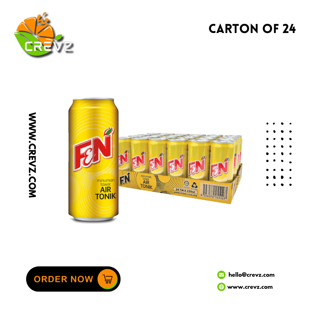 F&N Tonic Water Can (325ml x 24)