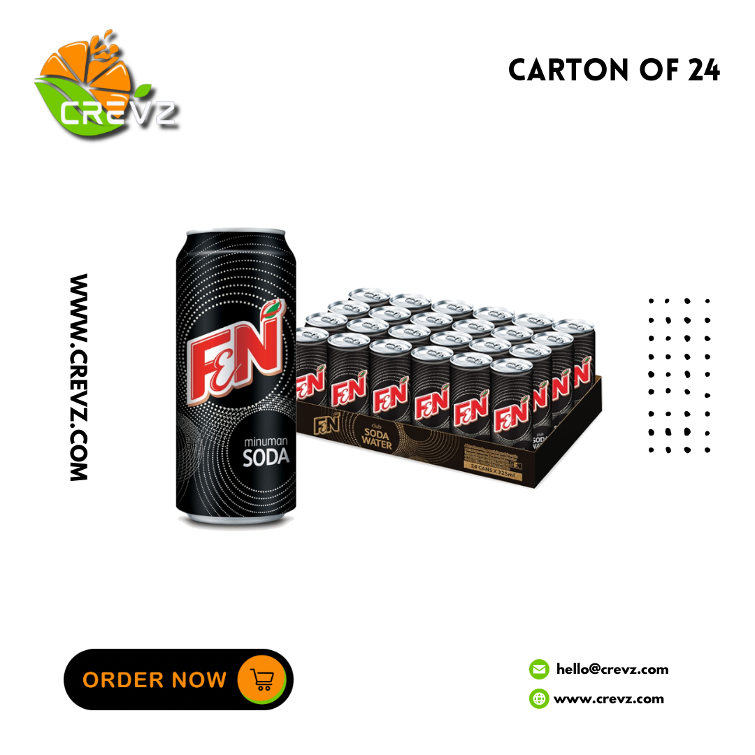 F&N Soda Water Can (325ml x 24)