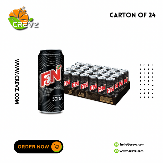 F&N Soda Water Can (325ml x 24)