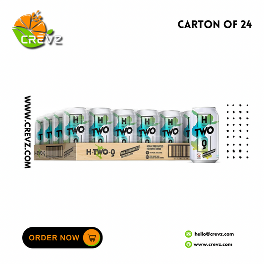 H2O Original Can  (330ml x 24)