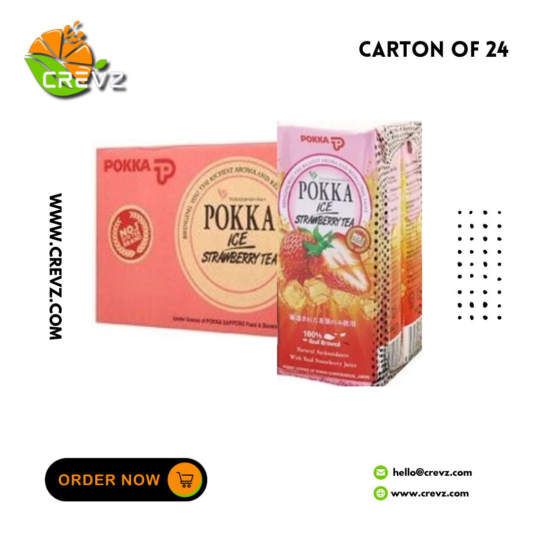 Pokka Strawberry Tea Packet (6s x 4 x 250ml)