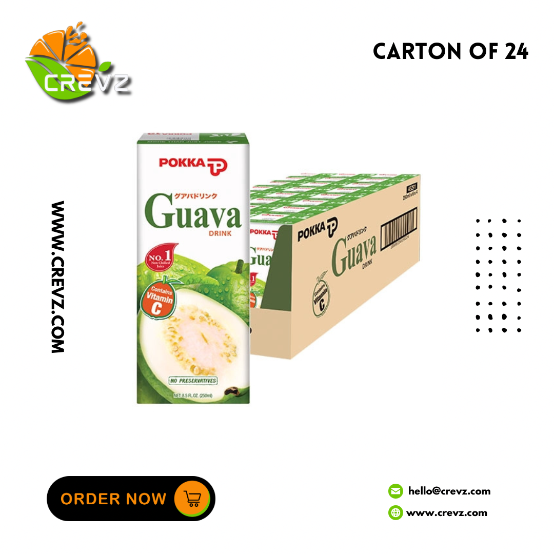 Pokka Guava Fruit Juice Packet (6s x 4 x 250ml)