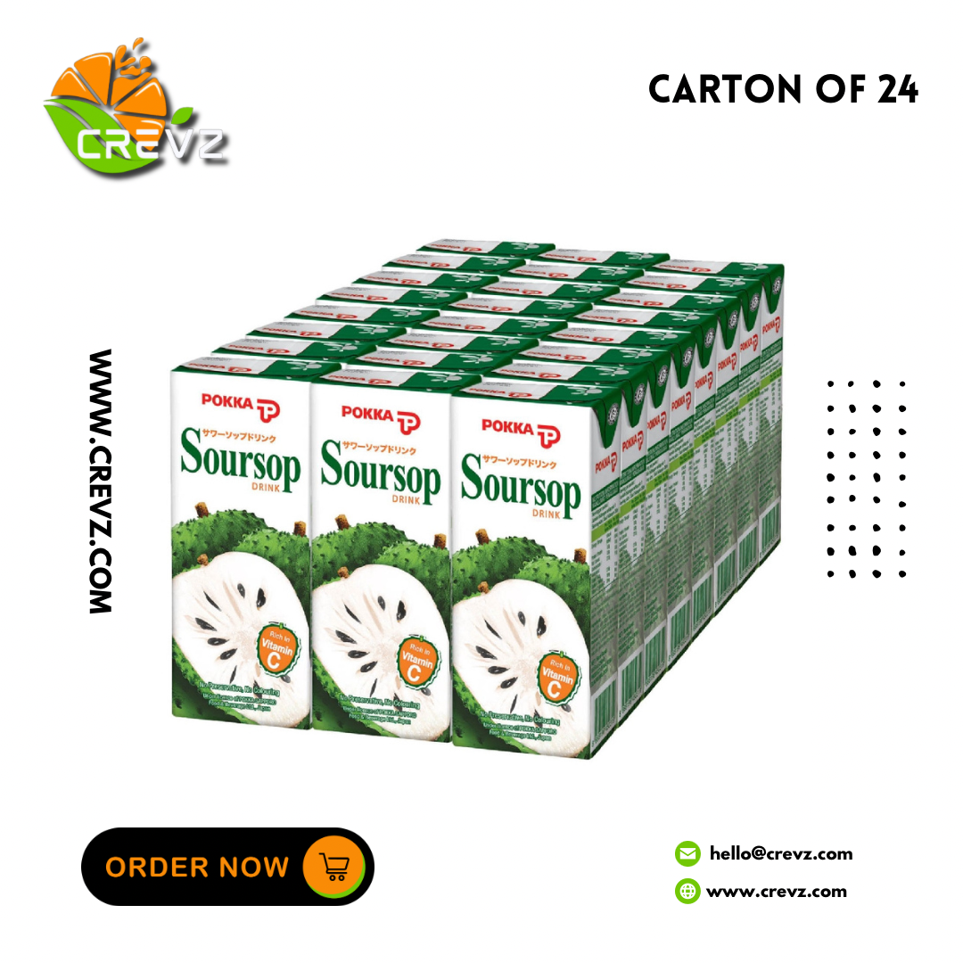 Pokka Soursop Fruit Juice Packet (6s x 4 x 250ml)