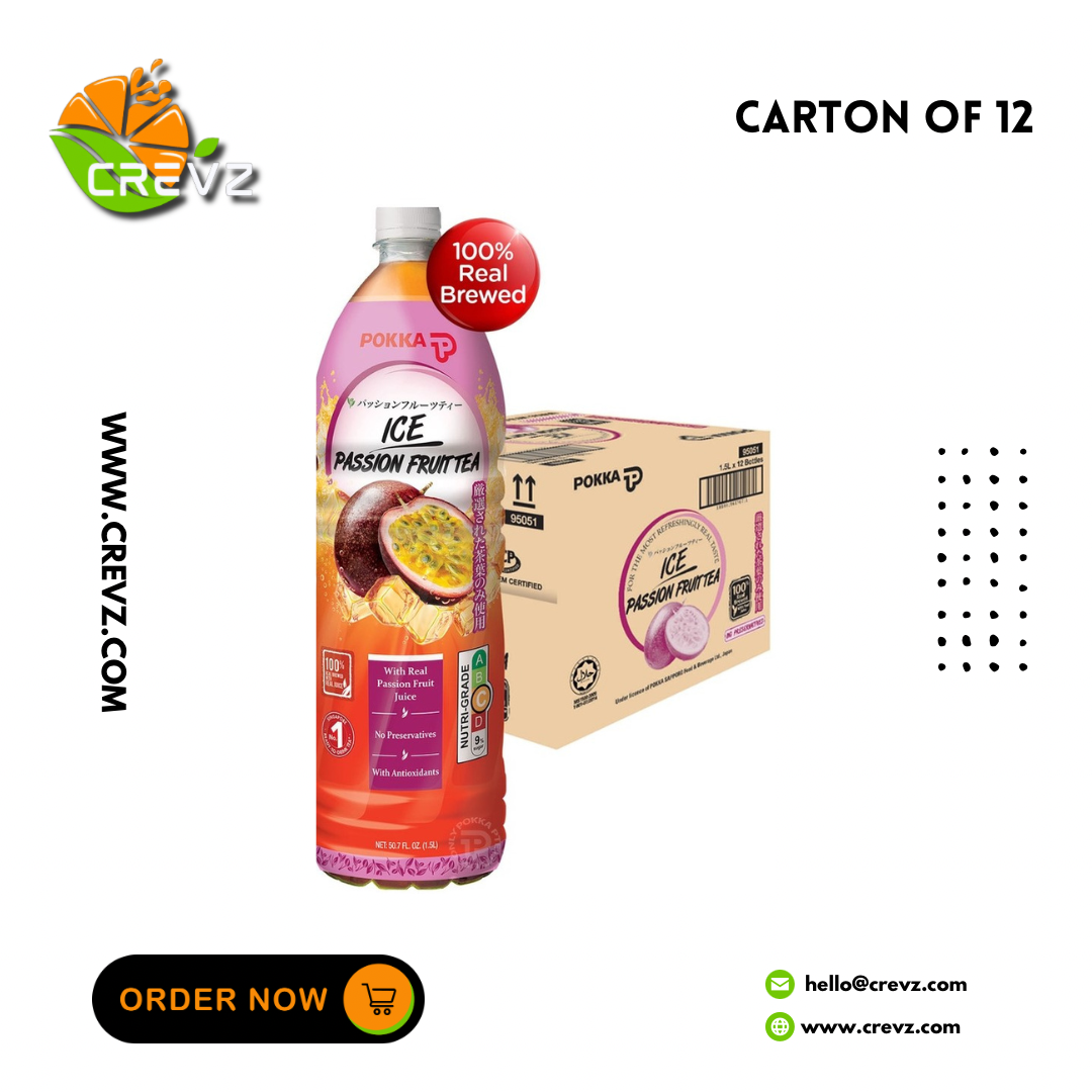 Pokka Ice Passion Fruit Tea (500ml x 24)