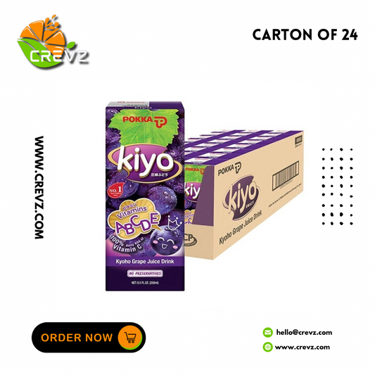 Pokka Kiyo Kyoho Grape Packet (6s x 4 x 250ml)