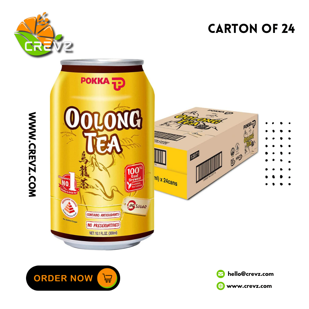 Pokka Oolong Tea Can (300ml x 24)