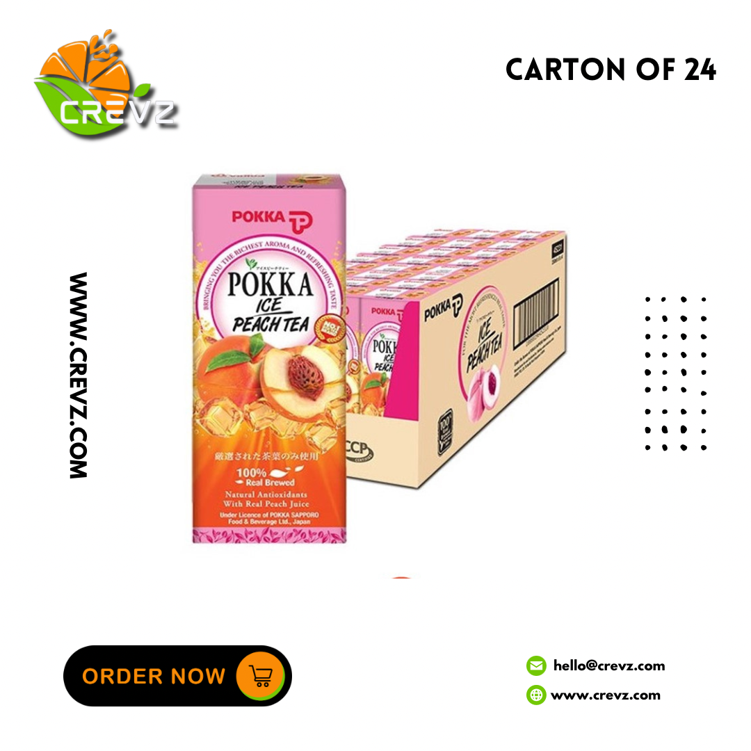 Pokka Peach Tea Packet (6s x 4 x 250ml)