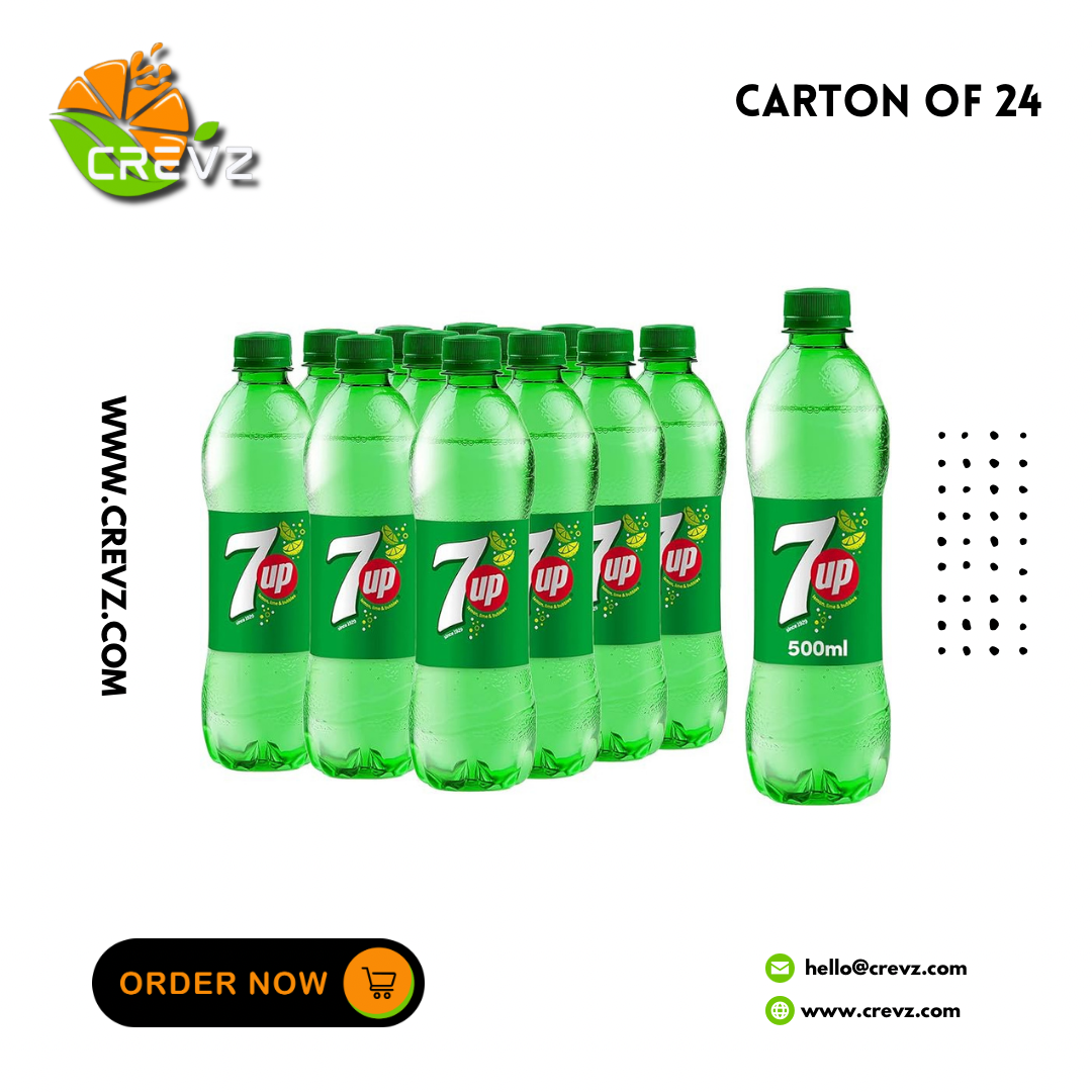 7-Up Bottle (500ml x 24)