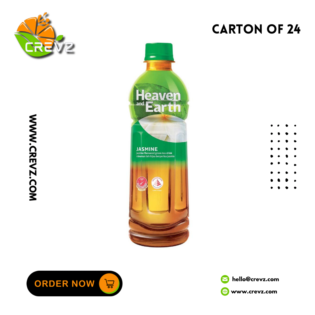 Heaven & Earth Jasmine Green Tea Bottle (500ml x 24)