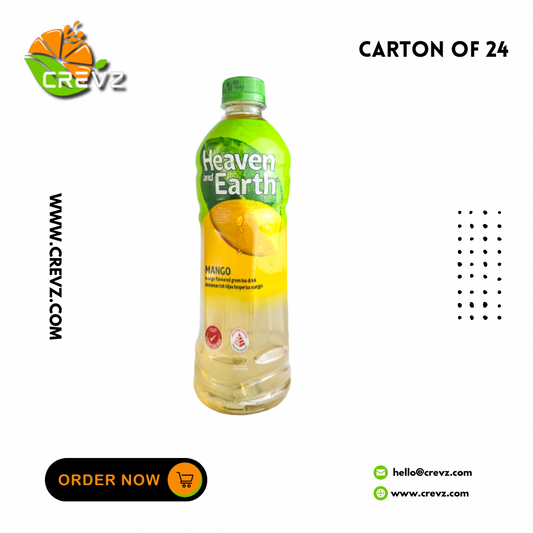 Heaven and Earth Mango Tea with Chamomile Bottle (500ml x 24)