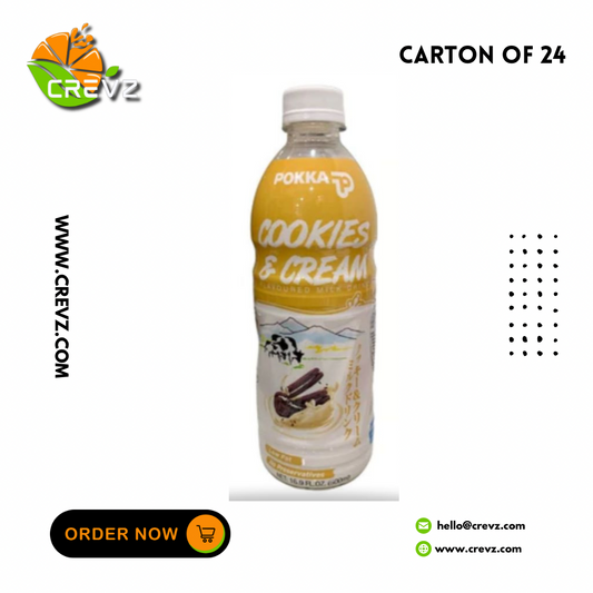 Pokka Cookies and Cream (500ml x 24)