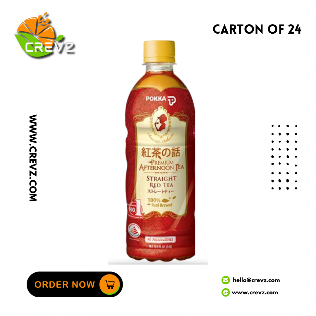 Pokka Red Tea Bottle (500ml x 24)