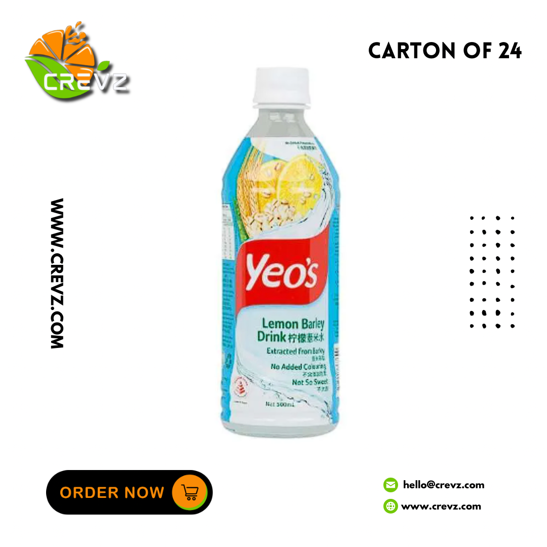 Yeos Lemon Barley Bottle (500mlx24)