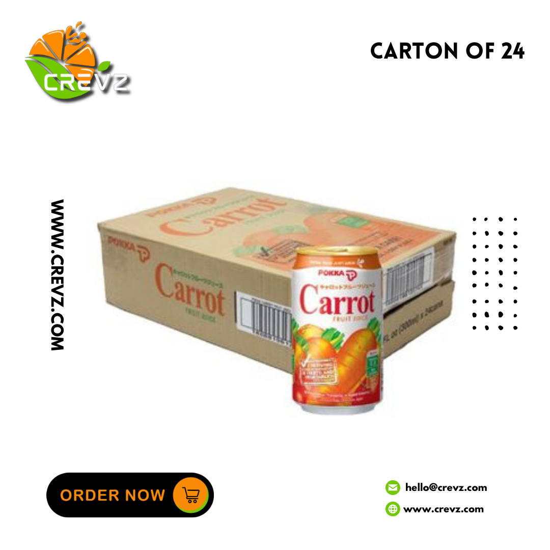 Pokka Carrot Fruit Juice Can (300ml x 24)