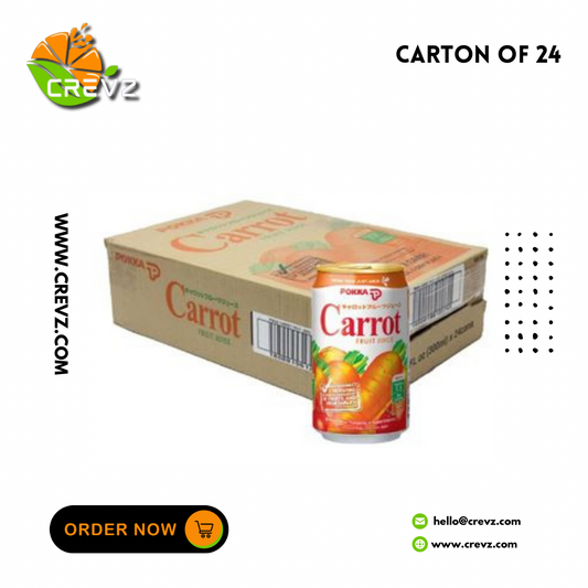 Pokka Carrot Fruit Juice Can (300ml x 24)